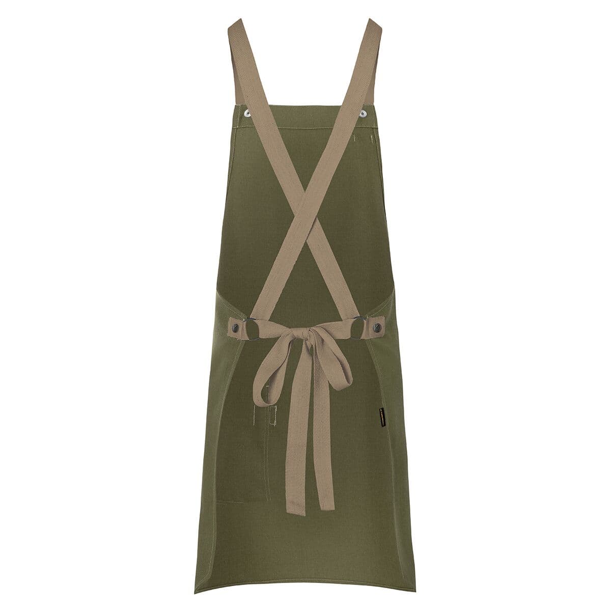 (6 pieces) Karlowsky - Bib Apron Urban Look - Moss Green