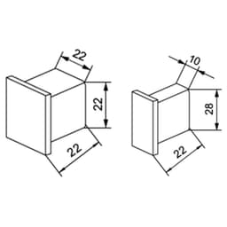 Ice cube machine incl. storage container - Cubes - 230 kg/ 24 h