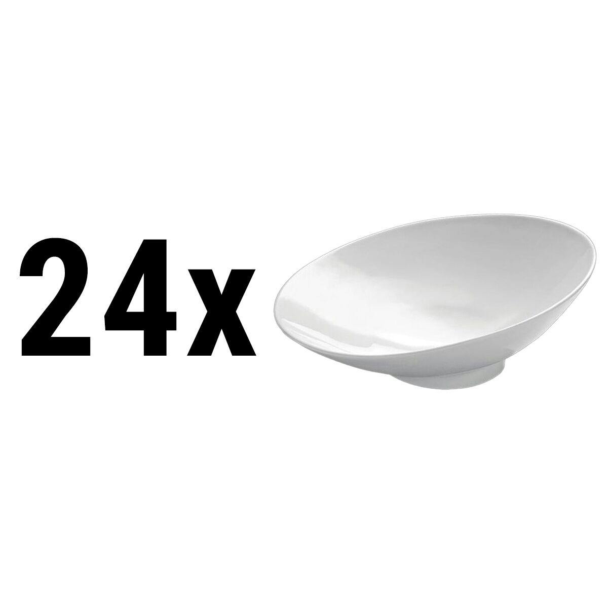 (24 Kusů) PERA bílá - Dezertní / Salátová miska - Ø 6 cm 