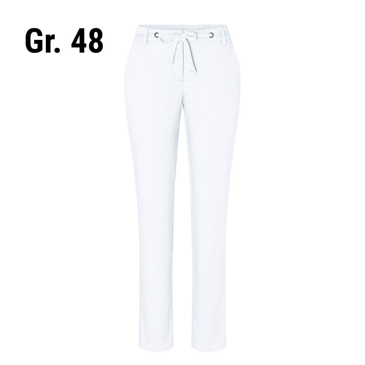 Karlowsky - Ladies Chino Pants Modern Stretch - White - Size: 48