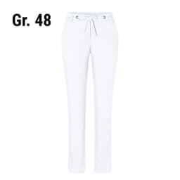 (6 pieces) Karlowsky - Ladies Chino Pants Modern Stretch - White - Size: 48