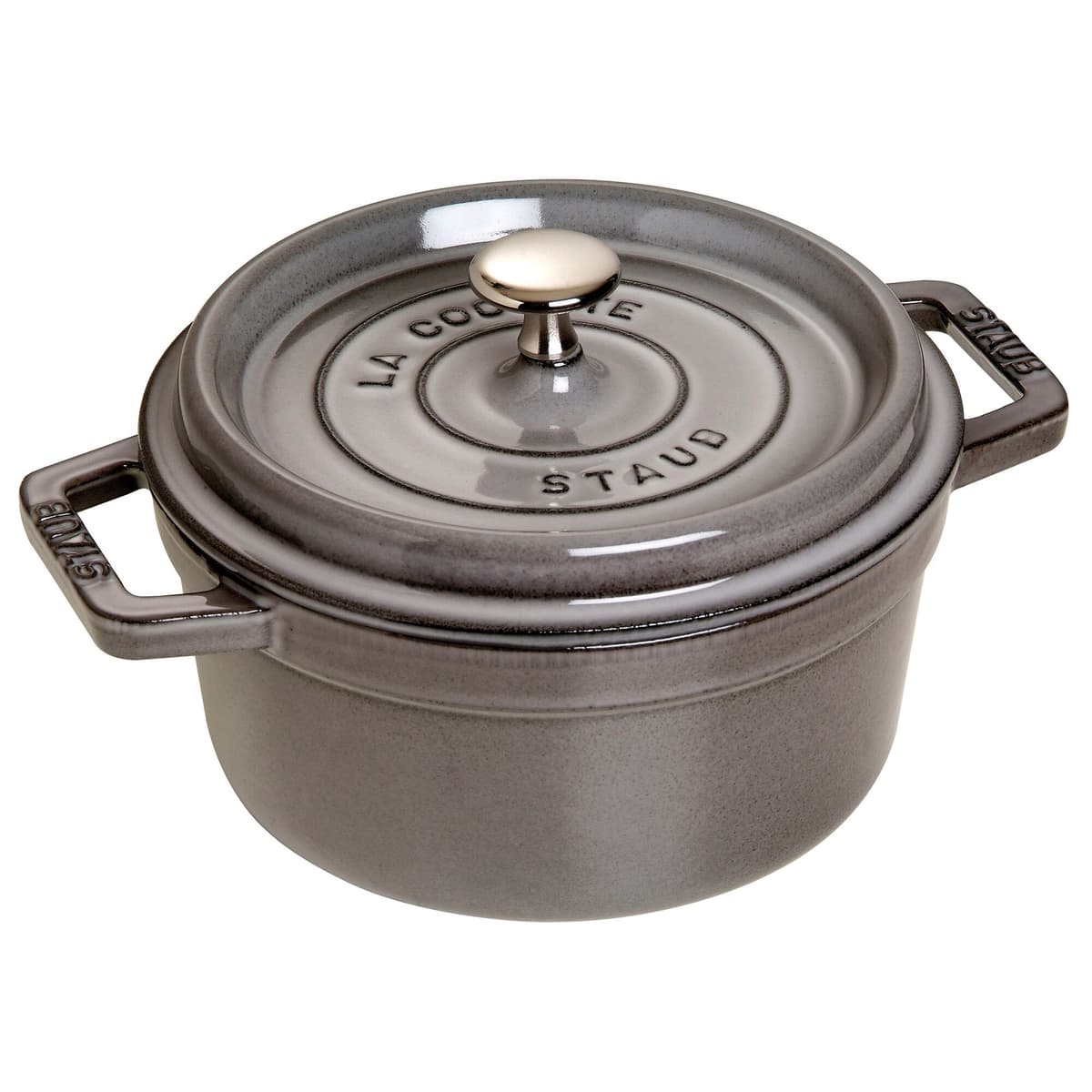 STAUB | LA COCOTTE - kokotka - Ø 200 mm - litina - grafitově šedá