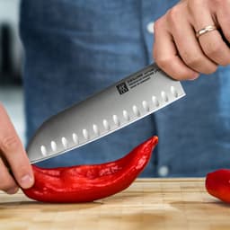 ZWILLING | ALL * STAR - Santoku nůž - čepel: 180mm - stříbrný