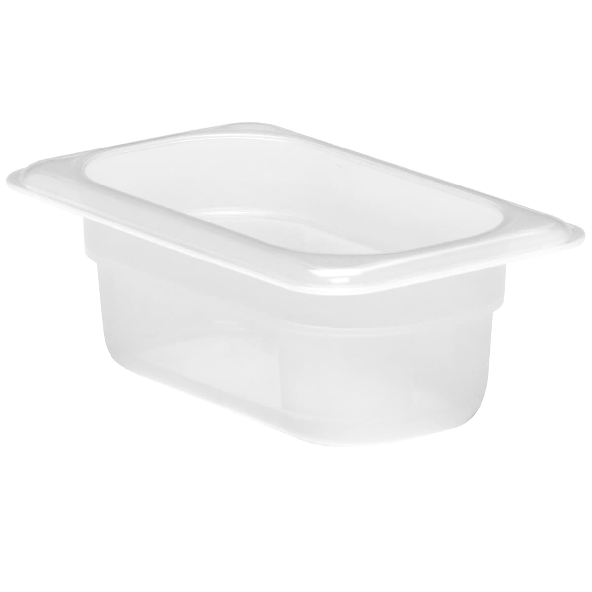 (6 kusů) CAMBRO | CAMWEAR® -polypropylenová GN nádoba 1/9 - mléčná - hloubka 65 mm