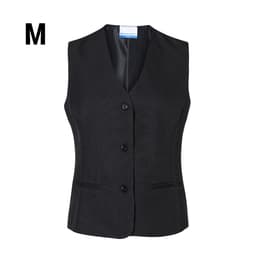 (6 pieces) Karlowsky - Ladies Vest Basic - Black - Size: M