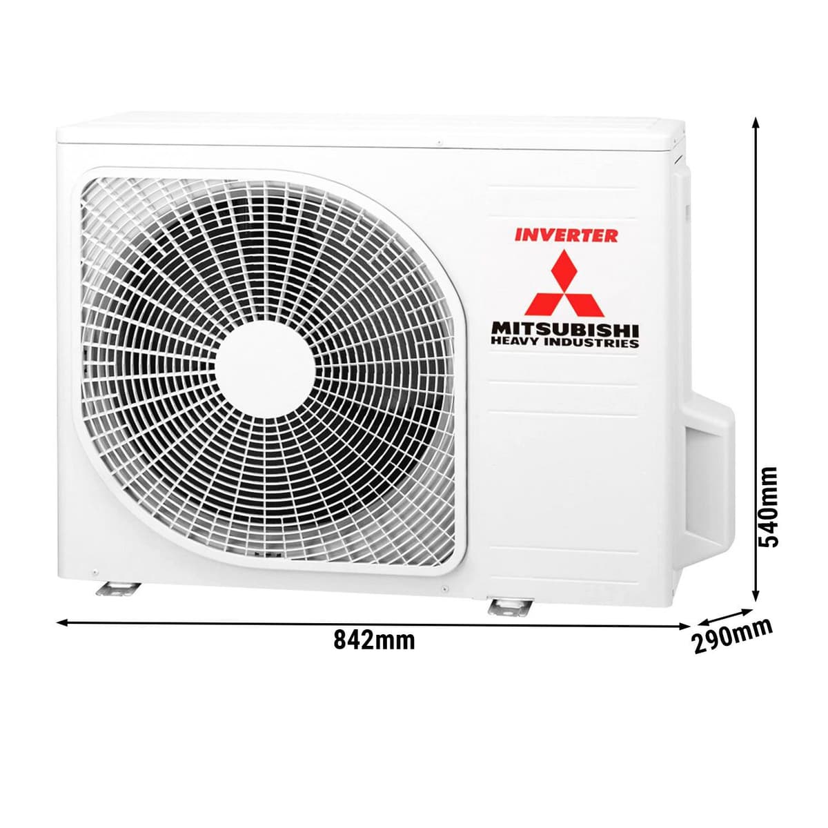 Mitsubishi air conditioner - for single rooms up to 31 m²	