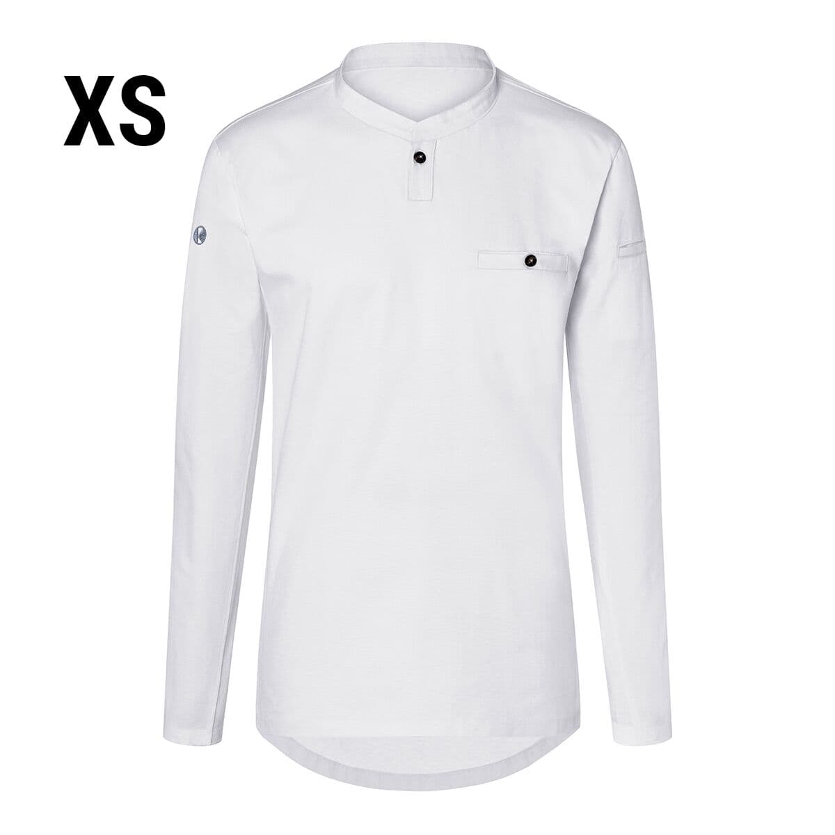 (6 pieces) Karlowsky - Long Sleeve Men's Work Shirt Performance - White - Size: XS