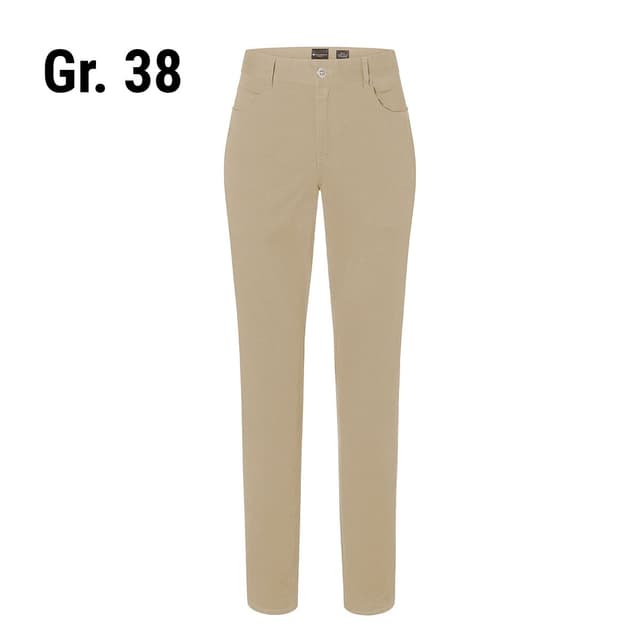 Karlowsky - Ladies 5-pocket pants - Pebble gray - Size: 38