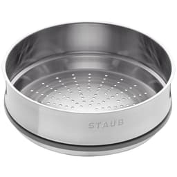 STAUB | LA COCOTTE - Kokotka s napařovací vložkou - Ø 260 mm - litina - grafitově šedá