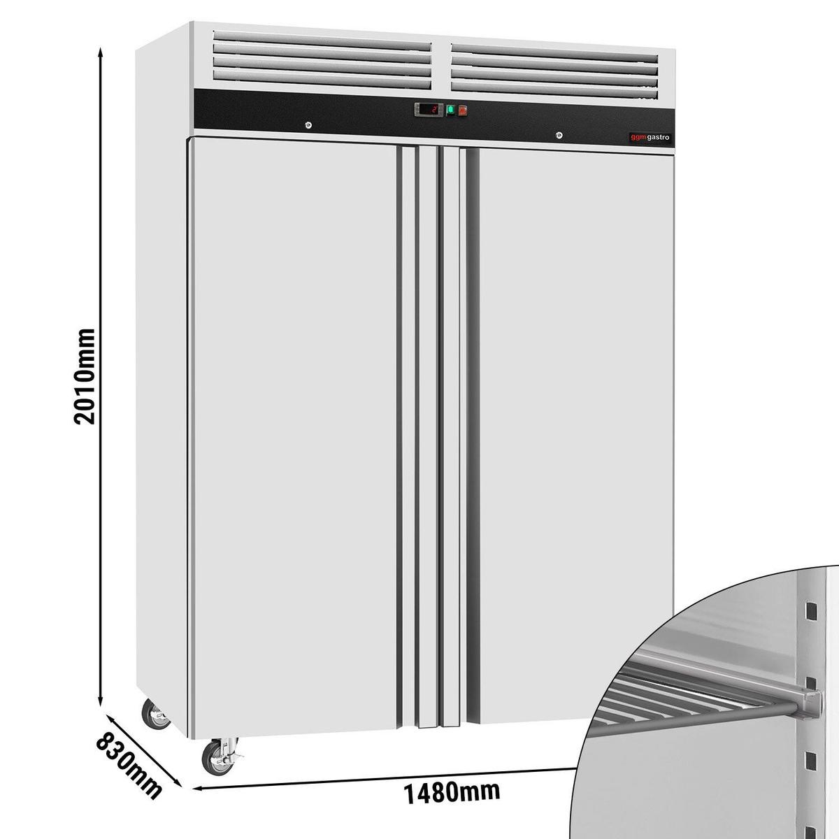 Lednice - 1,48 x 0,83 m - 1300L - se 2 dveřmi