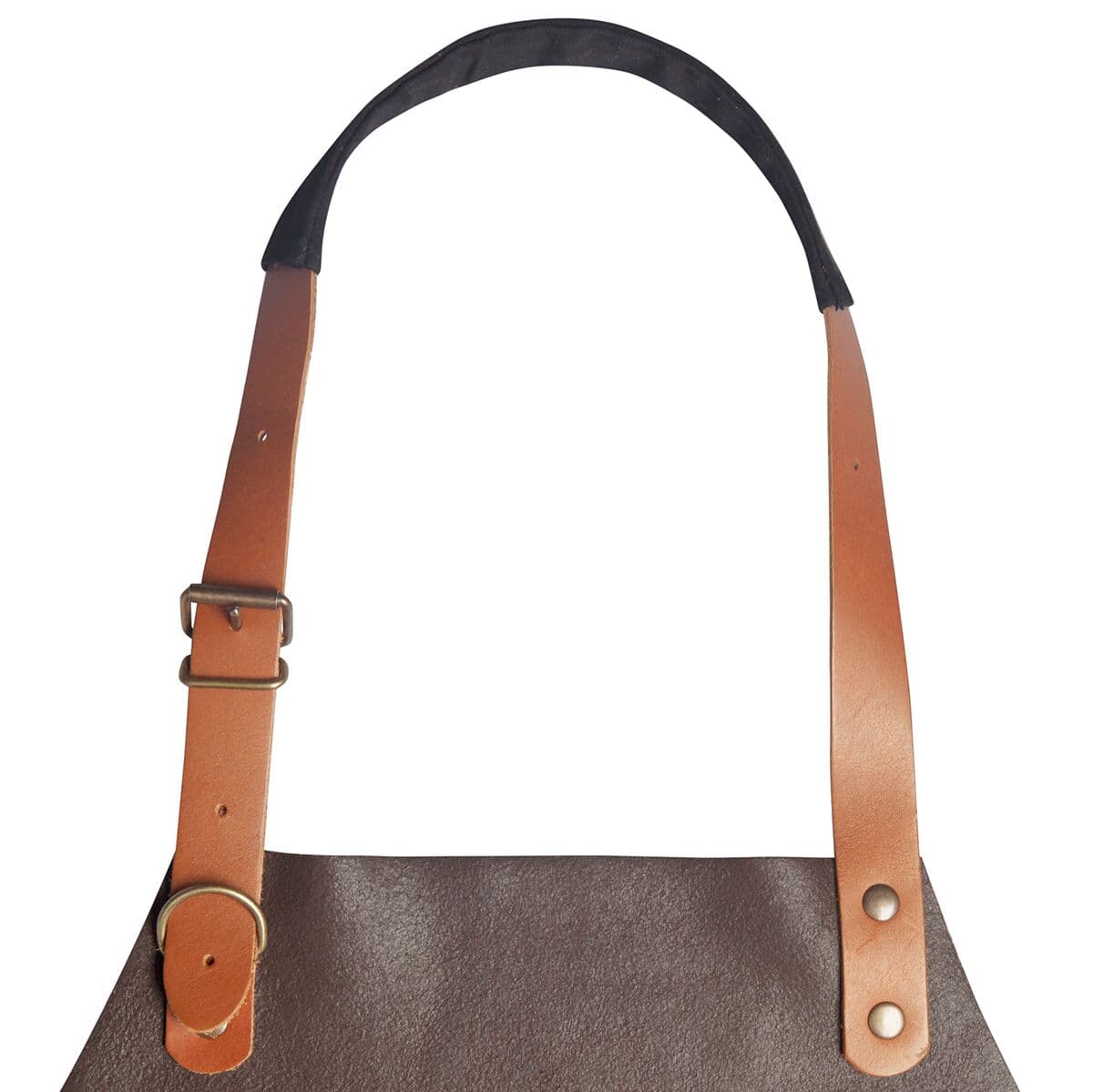 Karlowsky - Leather Bib Apron - Mocha