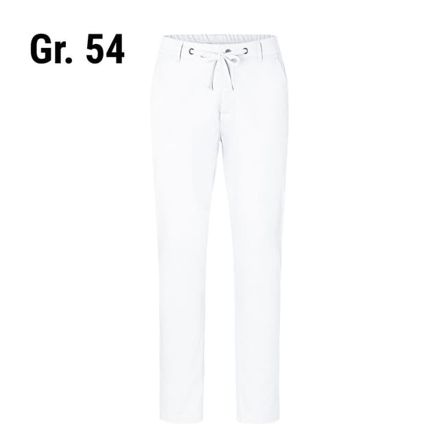 Karlowsky - Men's Modern Stretch Chino Pants - White - Size: 54