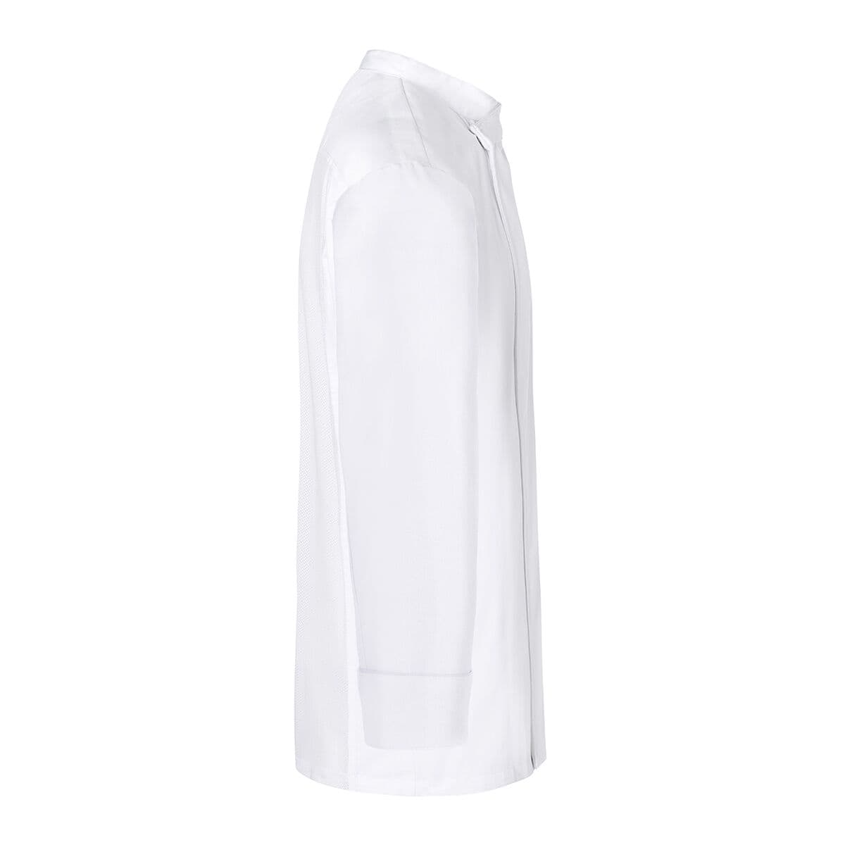 Karlowsky Long Sleeve Throw Over Cooking Shirt - White - Size: XL