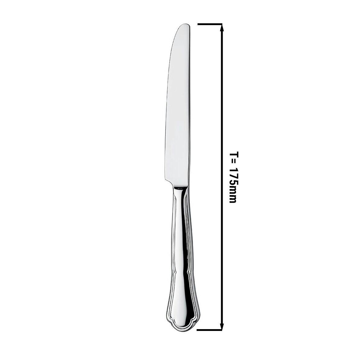 (12 Kusů) Dezertní nůž Vincenza - 17,5 cm