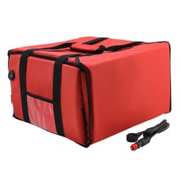 WarmBag/ Pizzabag PRO - Heated delivery bag - for 4 pizza boxes 35x35cm - Red