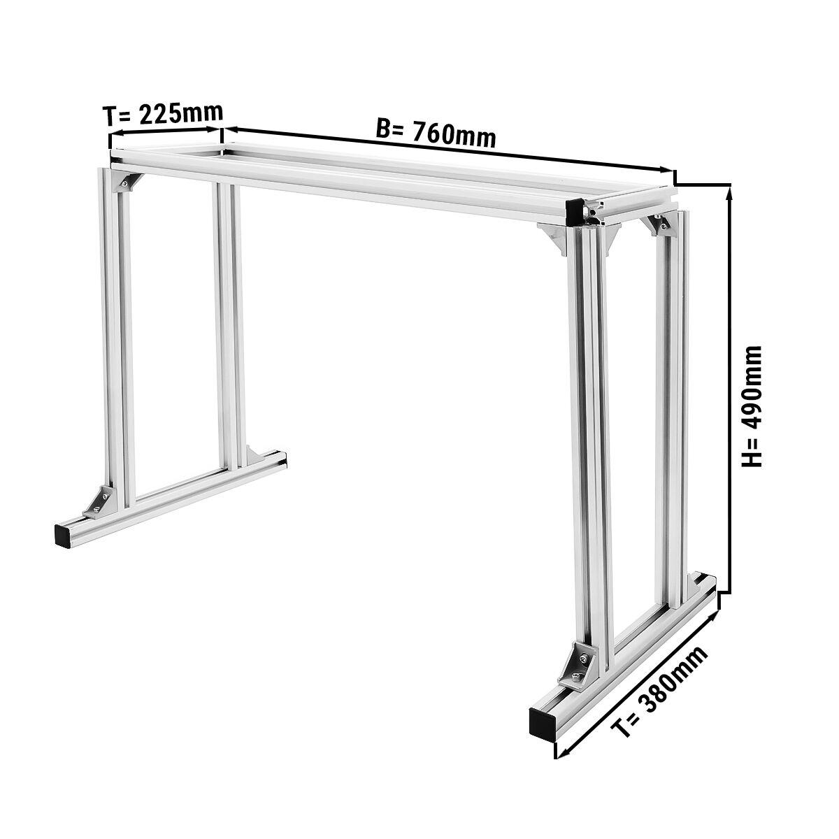 Base for Churro machine - adjustable