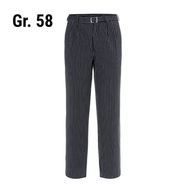 Karlowsky - Cooking pants Jack - Black - Size: 58