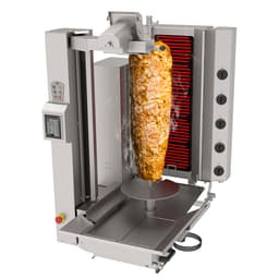 Electric kebab robot - 5 burners - max. 120 kg