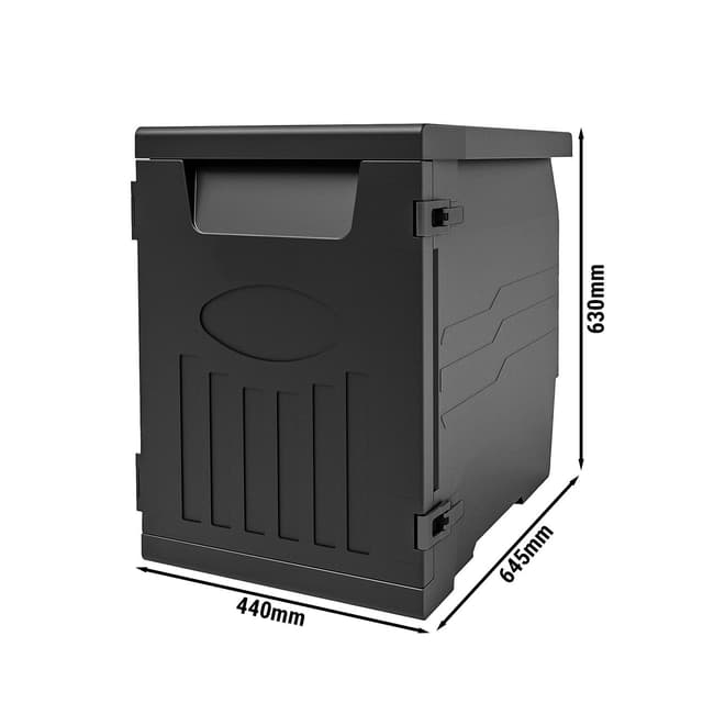 Thermotransportbox Fronlader | Insulation box | Styrofoam box | Polibox | Keep warm box - 92 litres