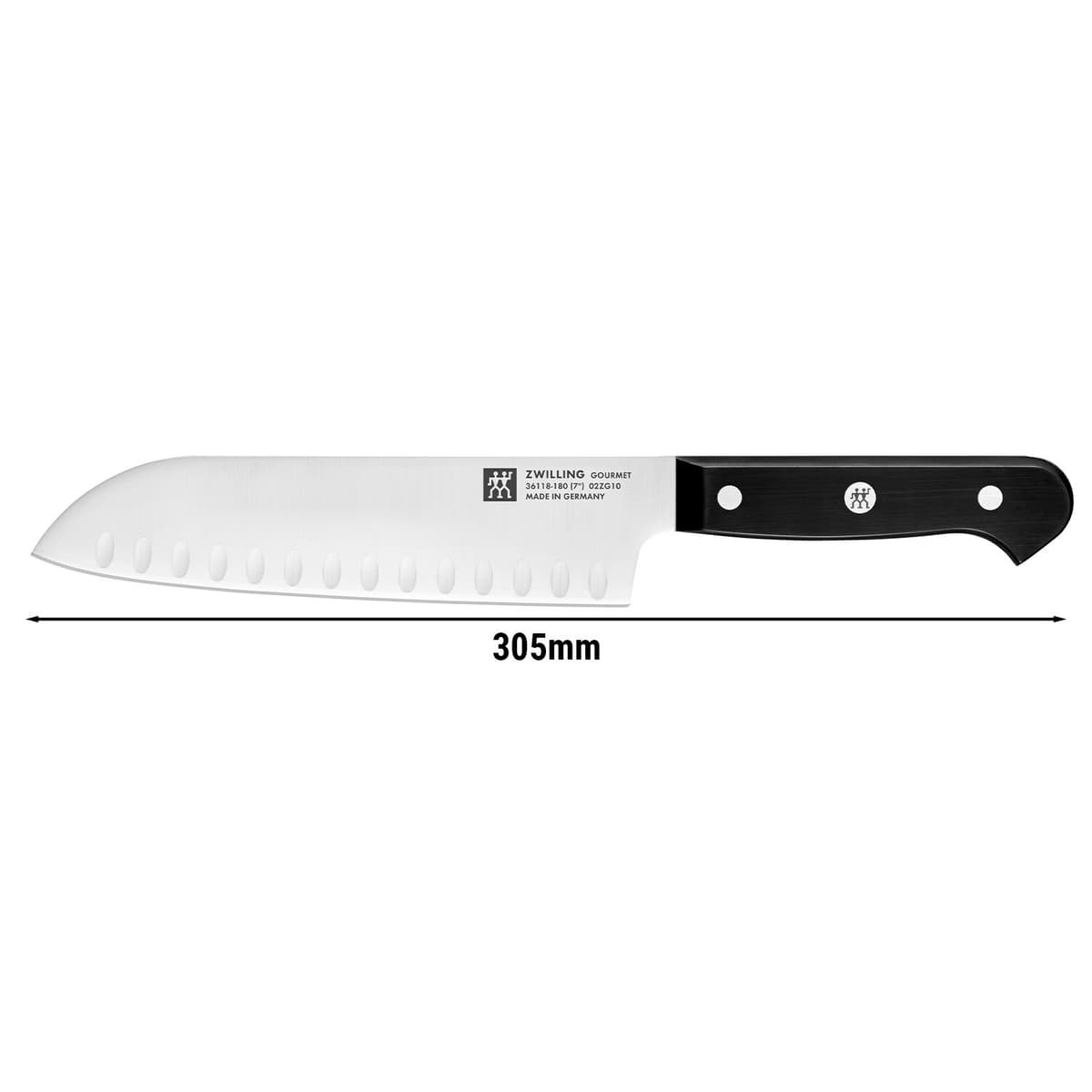 ZWILLING | GOURMET - Santoku nůž - čepel: 180mm