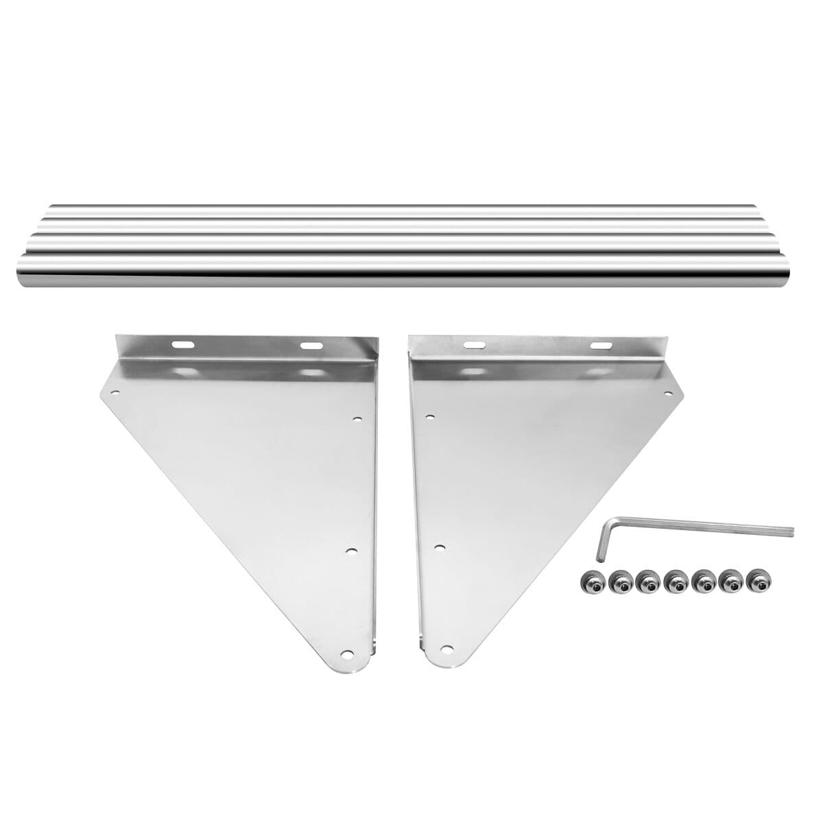 Wall shelf for sink baskets - 560mm - 1 shelf