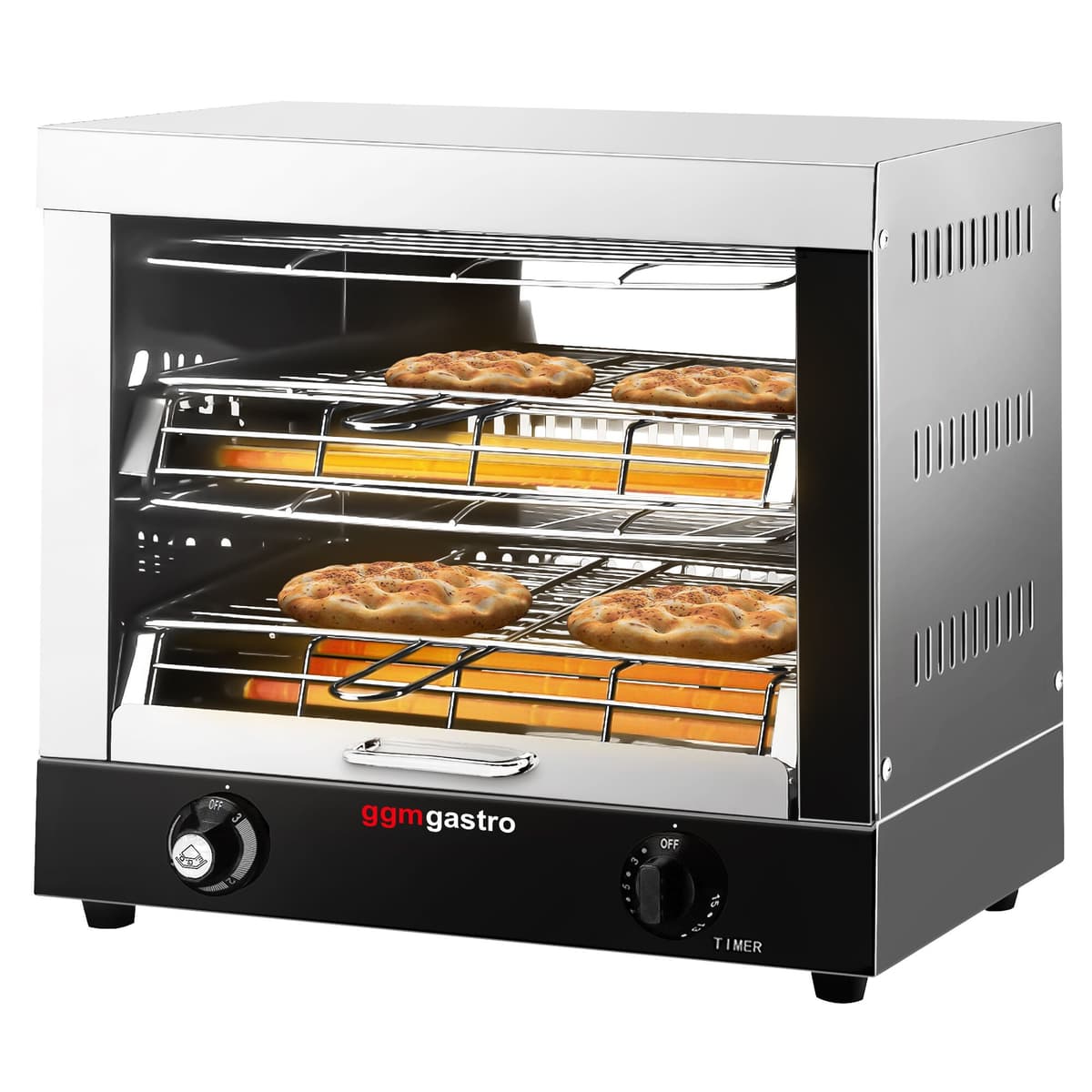 Electric pita oven/ salamander - 3.6 kW - 230 Volt