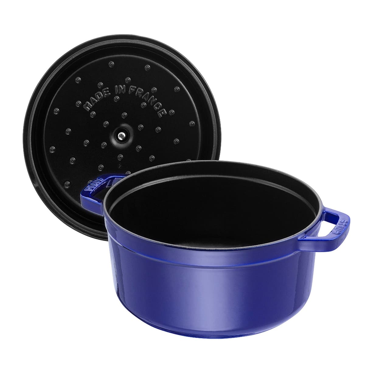 STAUB | LA COCOTTE - kokotka - Ø 300 mm - litina - tmavě modrá