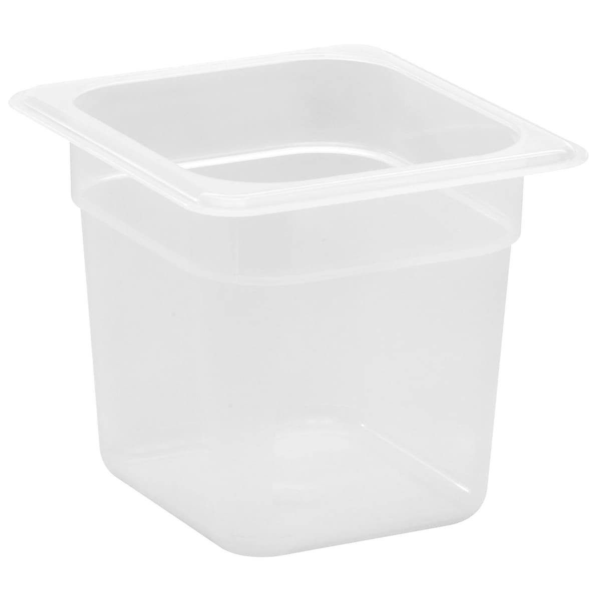 (6 kusů) CAMBRO | CAMWEAR® - polypropylenová GN nádoba 1/6 - mléčná - hloubka 150 mm