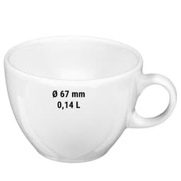 (6 pieces) Seltmann Weiden - Coffee Cup - 0,14 Liter