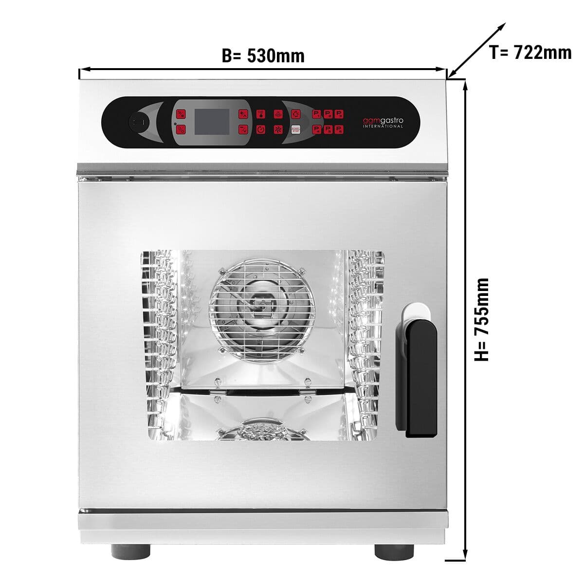 Combi-Steamer - Digital - 6x GN 2/3