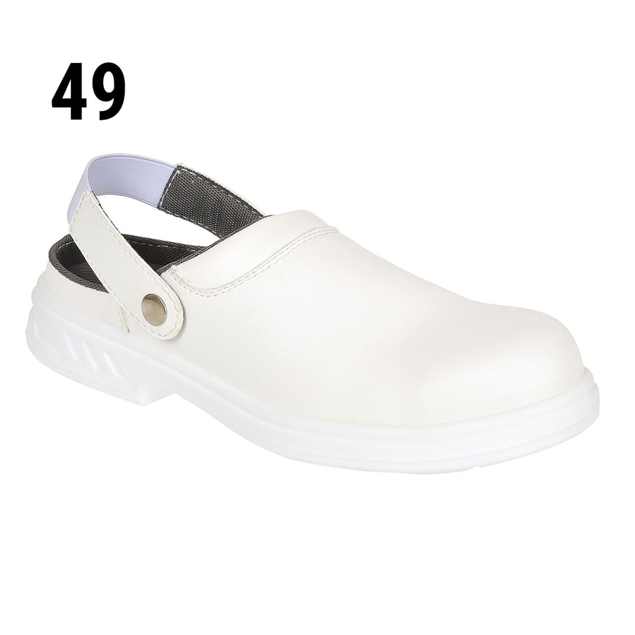 Safety clog Steelite SB - White - Size: 49