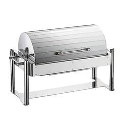 Electric Chafing Dish - GN 1/1 - chrome - with lid	