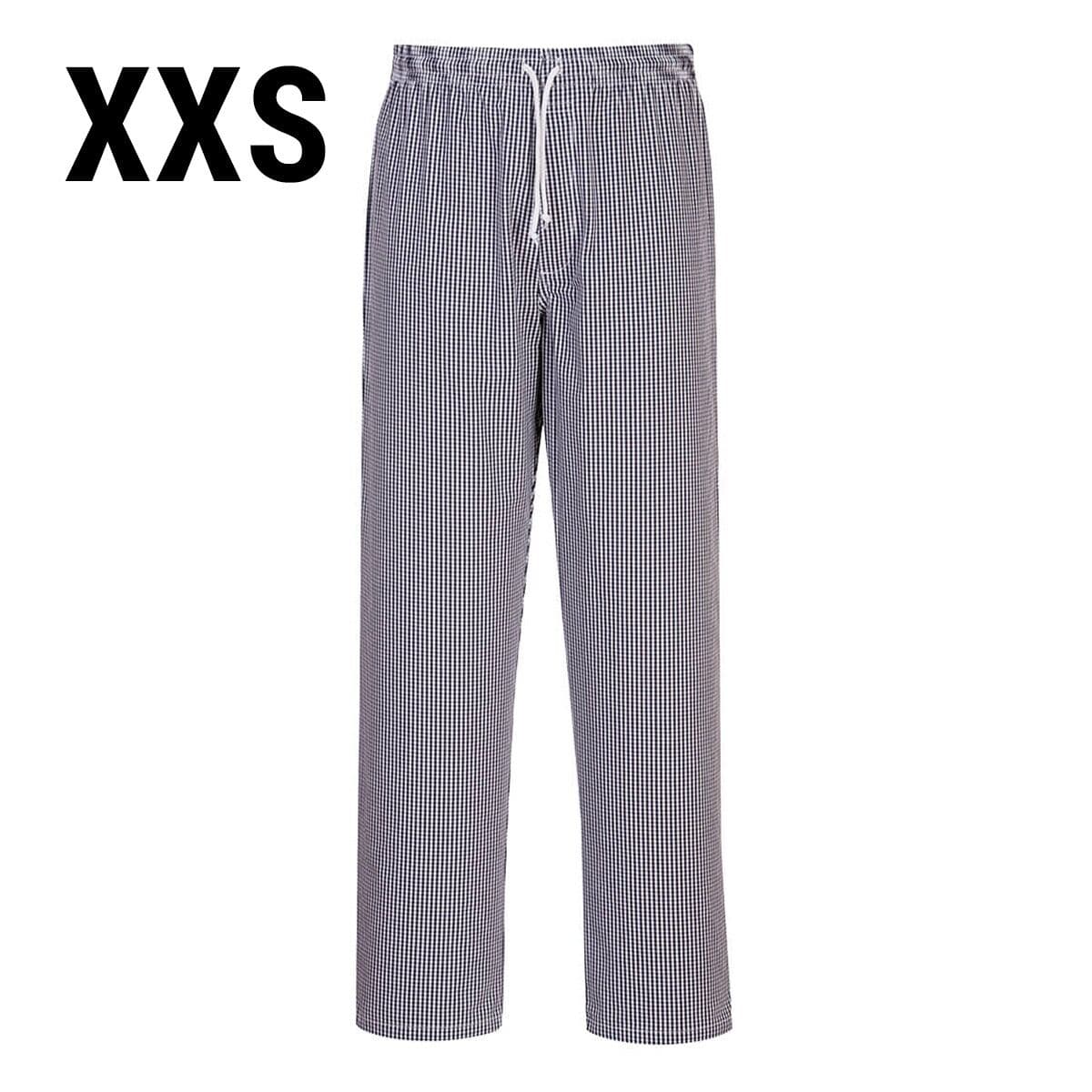 Bromley chef's trousers - check - size: XXS	