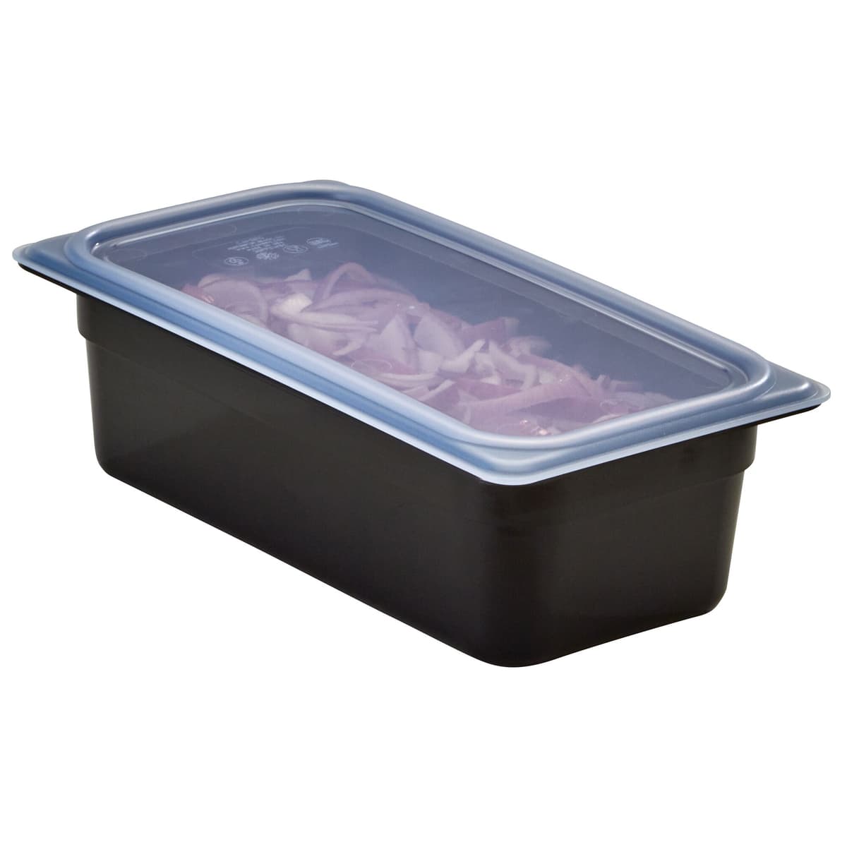 (6 kusů) CAMBRO | CAMWEAR® -polypropylenový GN kryt 1/3 - vzduchotěsný - mléčný