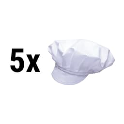 (5 pieces) Karlowsky Ladies cap Franka - White