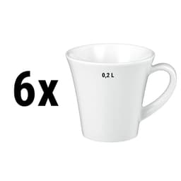 (6 pieces) Seltmann Weiden - Coffee Cup - 0,20 Liter