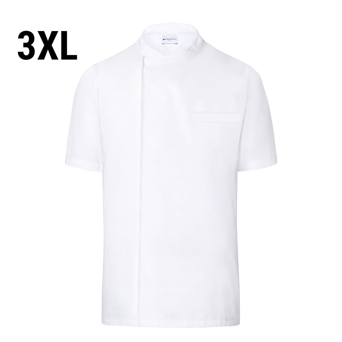 Karlowsky - Short Sleeve Throw Over Cooking Shirt - White - Size: 3XL