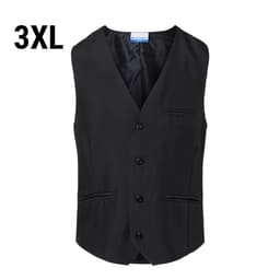 KARLOWKSY | Men's Vest Basic - Black - Size: 3XL