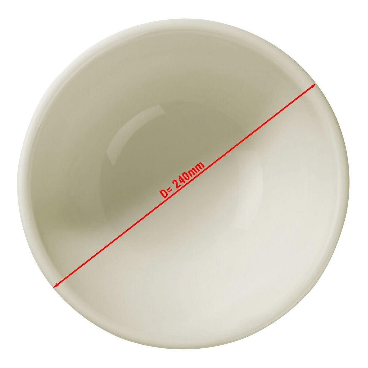 (6 Kusů) TEOS - Miska/polévkový talíř - Ø 24 cm