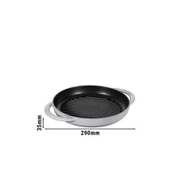 STAUB | GRILL PANS - Pure Grill - Ø 230mm - Gusseisen - Graphit-Grau