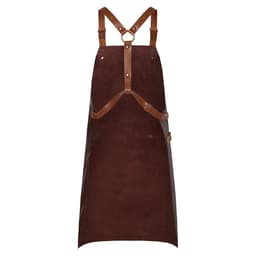 Karlowsky - Leather Bib Apron X-Style - Mocha