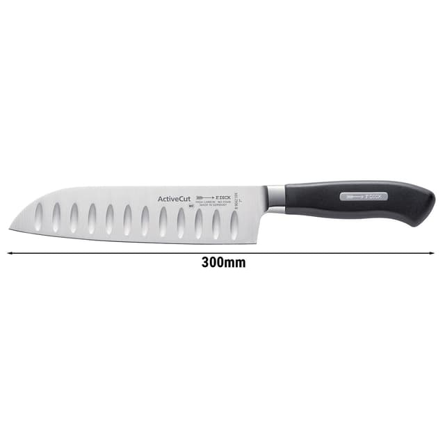 F. DICK | ActiveCut - Nůž Santoku - s výbrusem - čepel: 180 mm