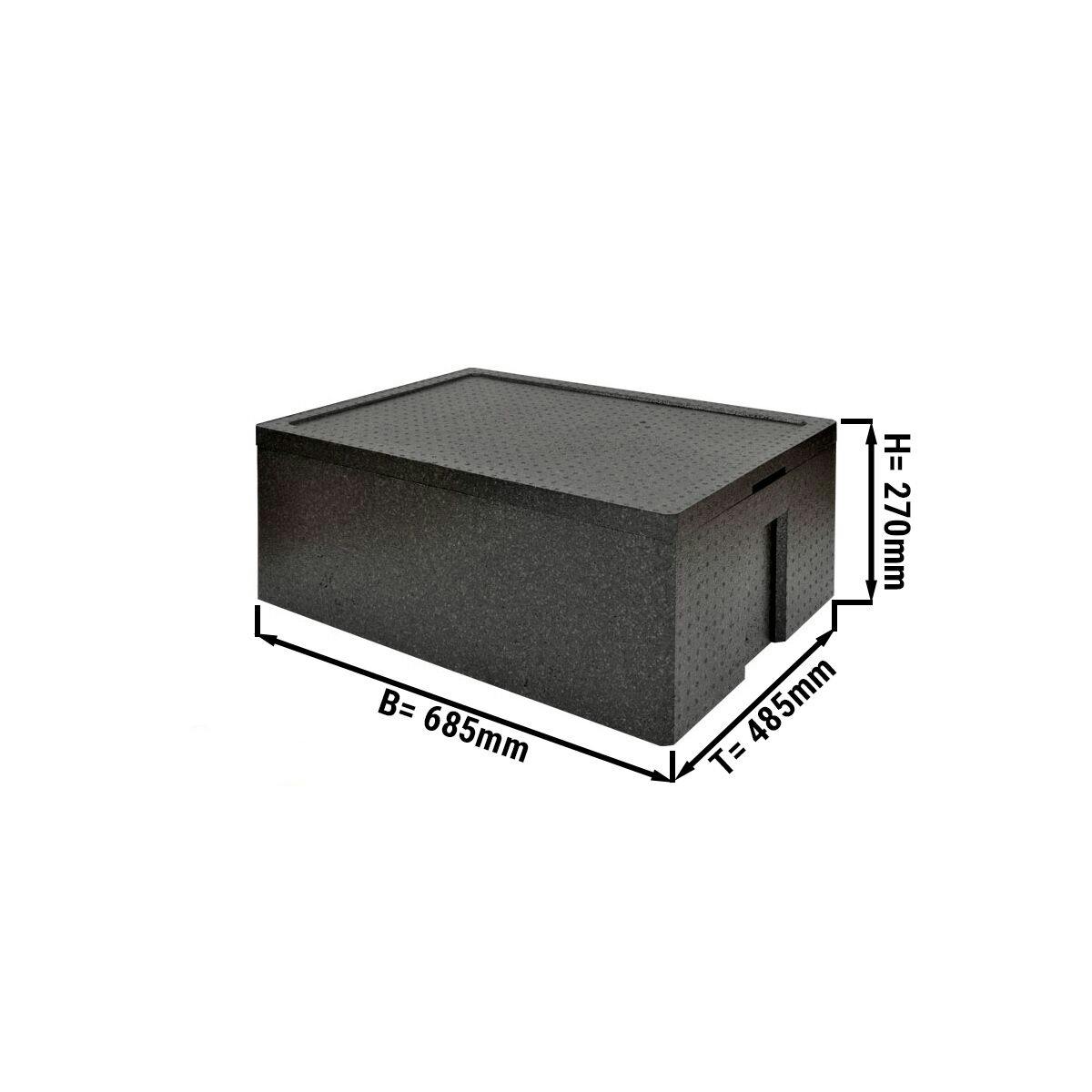 Thermobox Maxi - 55,8L | Izolační box | Polystyrenový box | Polibox | Ohřívací box