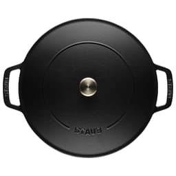 STAUB | BRAISERS - Pečicí hrnec s kapkovitou strukturou Chistera - 240 mm - litina - černý