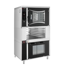 Bakery electric combi steamer - Digital - 6x EN 60x40 - incl. proofer, rack & washing system