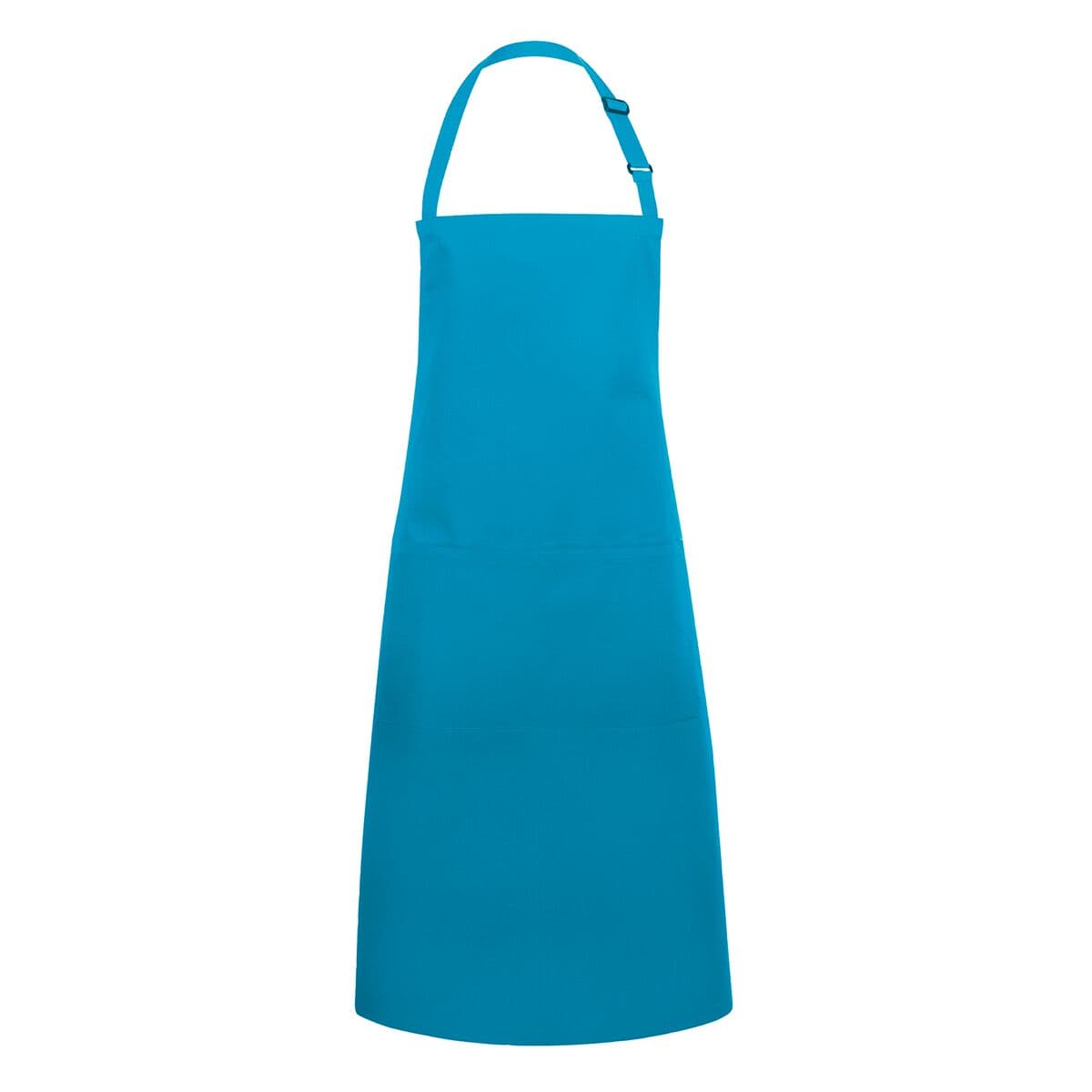 Karlowsky - Bib Apron with Pocket Basic - Turquoise