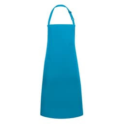 Karlowsky - Bib Apron with Pocket Basic - Turquoise