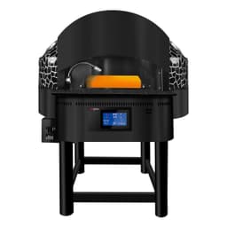 Gas stone pizza oven - 9x 30 cm - rotating