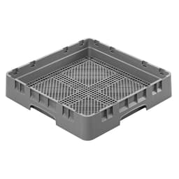 CAMBRO | Koš na příbory CAMRACK® - 8 přihrádek - 500x500mm - jemně šedý