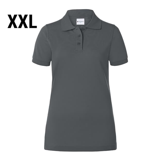 Karlowsky - Ladies Workwear Poloshirt Basic - Anthracite - Size: 2XL